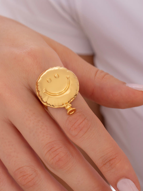 Anillo Carita Feliz Globo By Jose Y Cami