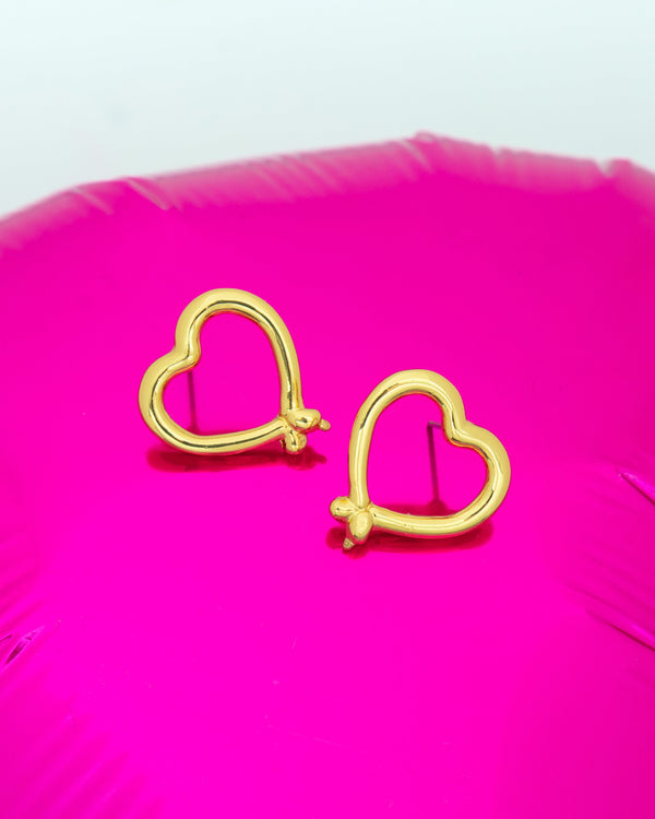 Aretes Corazón Linea Globo By Jose Y Cami