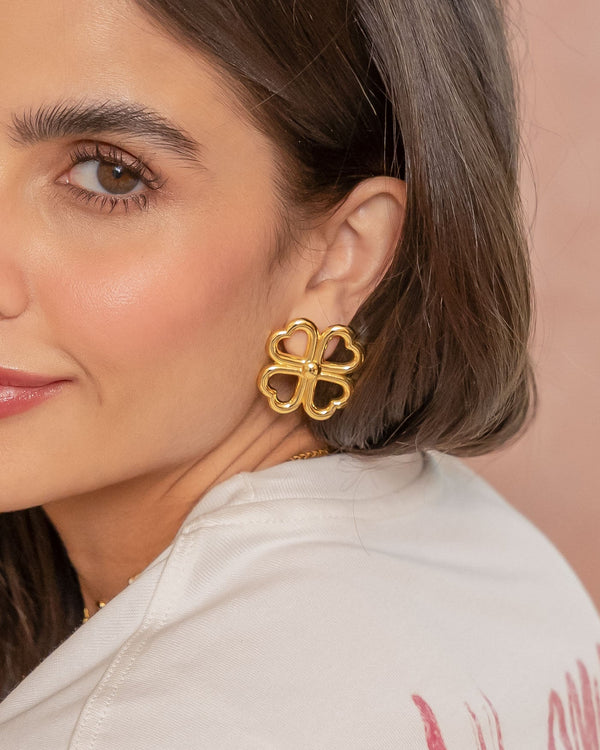 Aretes Maxi Trebol AVEMARÍA X TERS